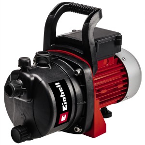 Einhell Gartenpumpen-Set GC-GP 6538 Set/I: Gartenpumpe mit Tragegriff, rot/schwarz.