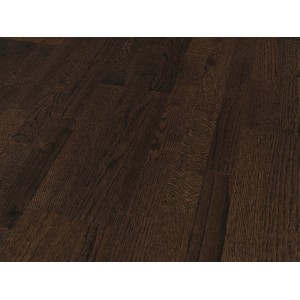 Dunkles Parador Parkett Basic 11-5 Eiche Tabacco in Schiffsbodenoptik.