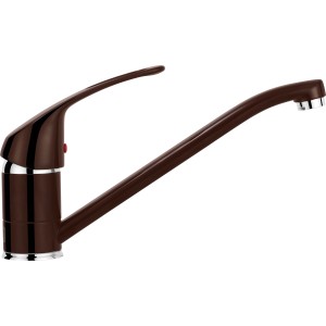 baliv Küchenarmatur KI-1187 Mocca, Einhebelmischer mit schwenkbarem Auslauf.