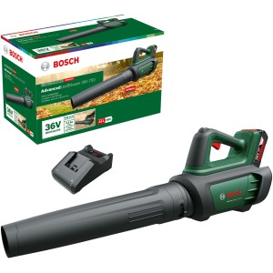 Bosch Akku-Laubbläser AdvancedLeafblower 36V-750 mit Akku und Ladegerät.