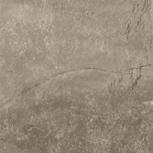 Bodenfliese Feinsteinzeug, braun, glasiert, poliert, 60x60 cm. Steinoptik.