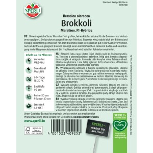 Sperli Saatgut Brokkoli Marathon, F1