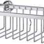 Tesa Aluxx Duschkorb, 25 cm, verchromtes Aluminium für die Dusche.