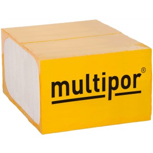 Multipor Mineraldämmplatten, 60 mm, 10 Stück im gelben Paket.