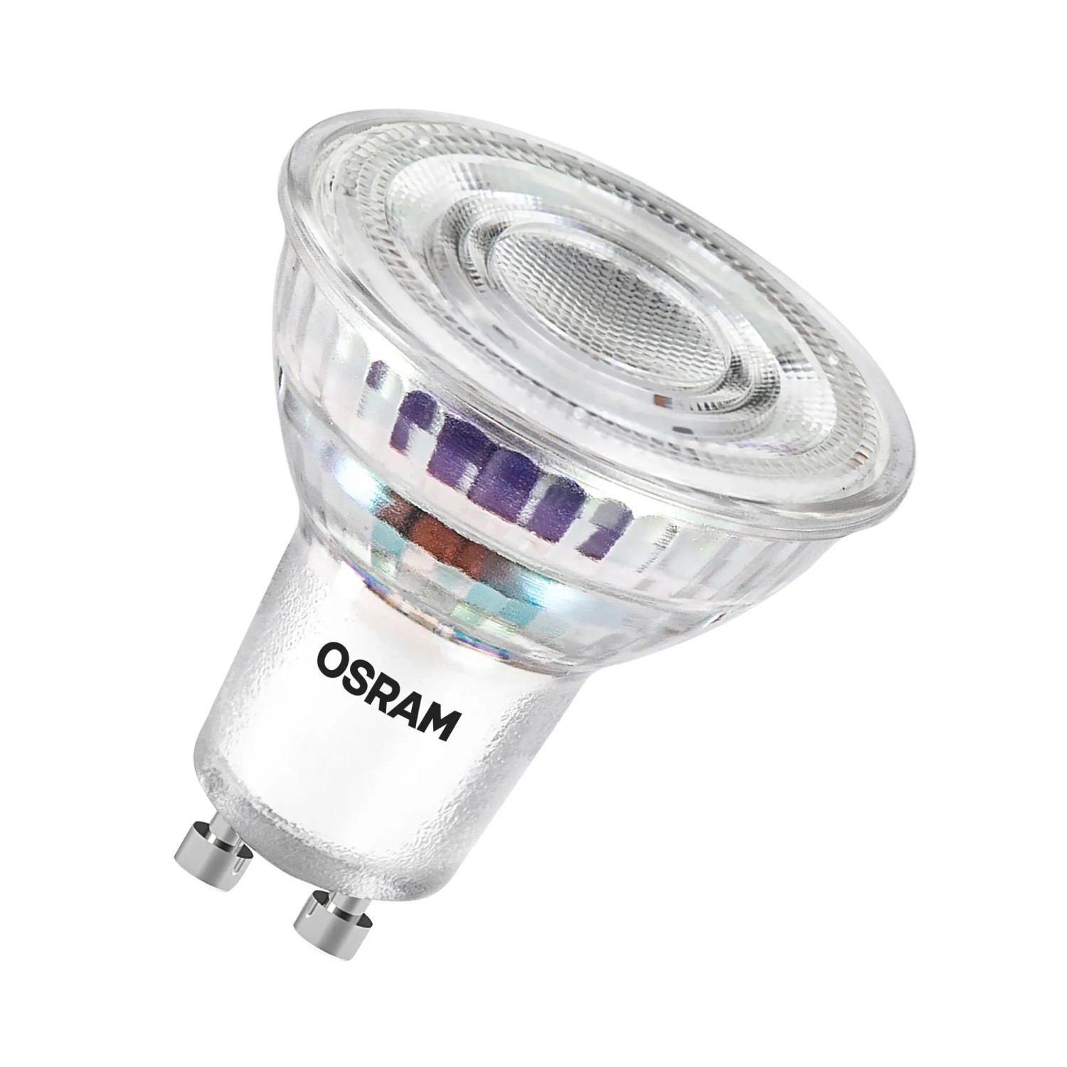 Osram GU10 LED-Leuchtmittel in Reflektorform, 2W, 360lm, 5,4x5cm.