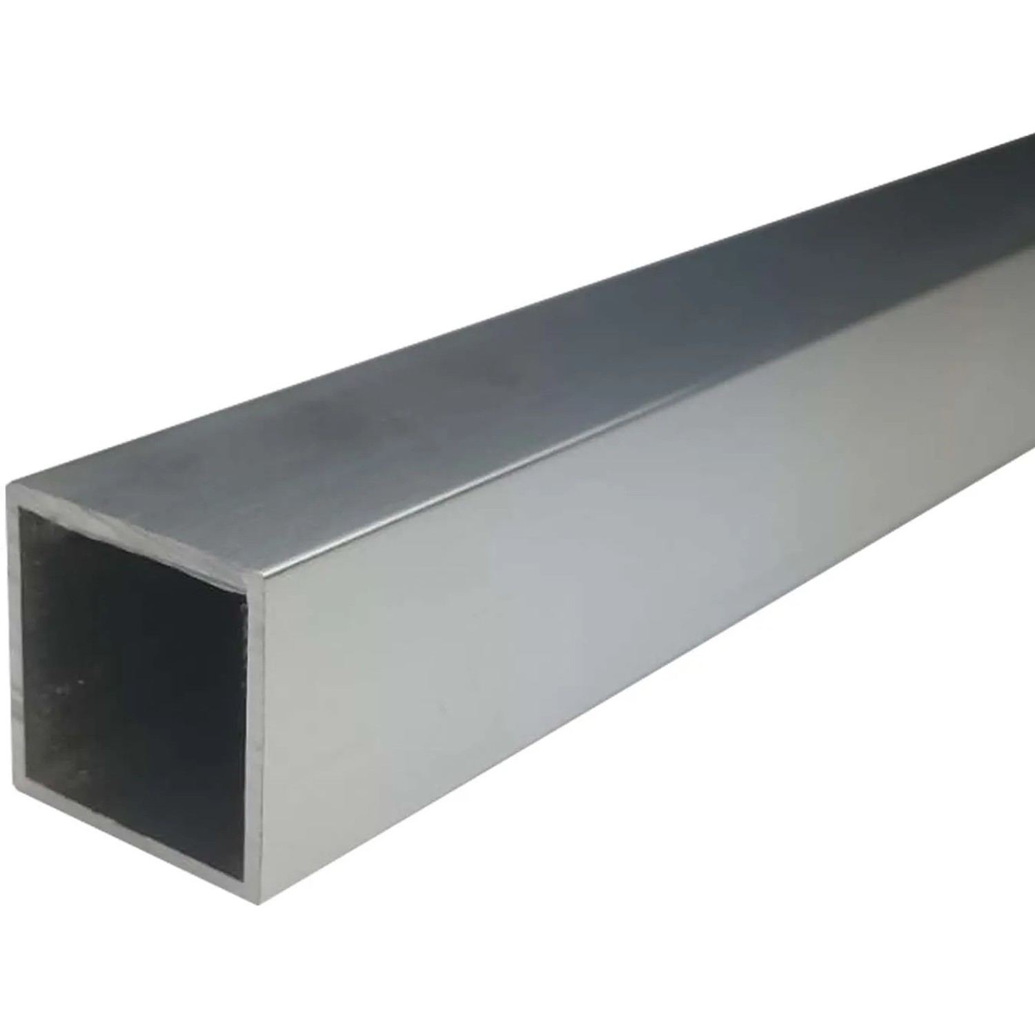 Stahl-Shop24 - Aluminium 4-Krant Profil - Vierkant Alu gepresst - Vierkantprofil Vierkantstab Quadrat Alu-Stab Werkstoff EN AW-6060 T66 AlMgSi0,5, Länge:1000 mm, Abmessung:50x50 mm
