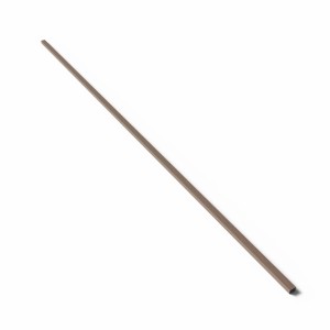 Paneel-Abschlussleiste in Walnuss-Schwarz, 2,7 cm x 300 cm, aus MDF.