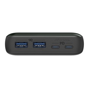 Anker Powerbank 26K mit 26.000 mAh und USB-A/USB-C Anschlüssen.