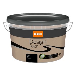 OBI Design Color, matte Innenfarbe im Farbton Trüffel, 2,5 l.