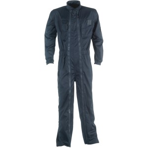 Marineblauer Herock Overall Eros Gr. L: Wasserabweisender Arbeitsanzug mit vielen Taschen und Reißverschlüssen.