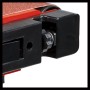 Detailaufnahme: Einhell TC-US 380 Stand-Band-Tellerschleifer, Schleifbandzentrierung.