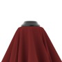 Detailaufnahme: Bordeauxroter Doppler Ampelschirm 310x210 cm mit Kurbelmechanik.