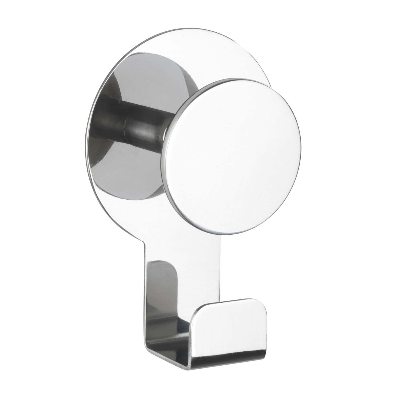 Glänzender Wenko Wandhaken Blandas aus rostfreiem Edelstahl für Bad & Küche.