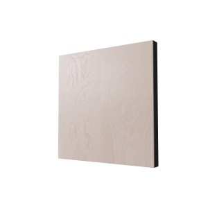 Denpanels Rahmen Kern Schwarz, 10,7x10,7 cm, Eiche FSC® für Paneele.