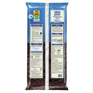 Compo Aqua Depot Universalerde, 40L Sack torffreie Erde mit Wasserspeicher.