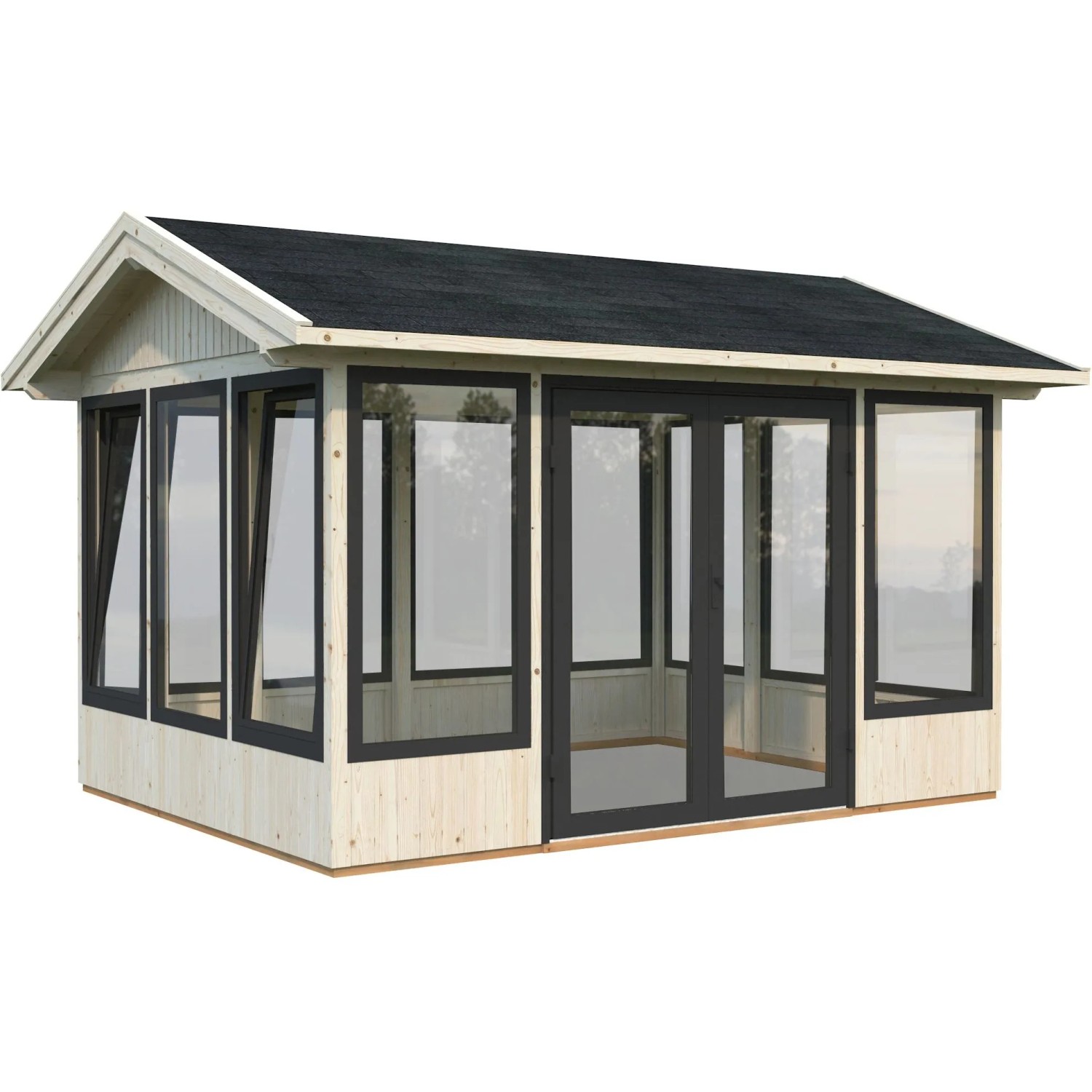 Palmako Pavillon Isabella 401 x 303 cm Naturbelassen FSC®_5