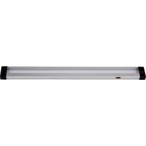 REV Ritter LED-Unterbauleuchte SensoTwin, 30 cm, silber, mit Sensor und Dimmfunktion.