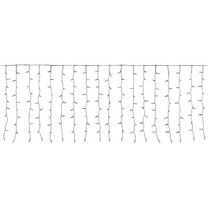 LED-Vorhang 240 LEDs Multicolor Grünes Kabel 4,9 m