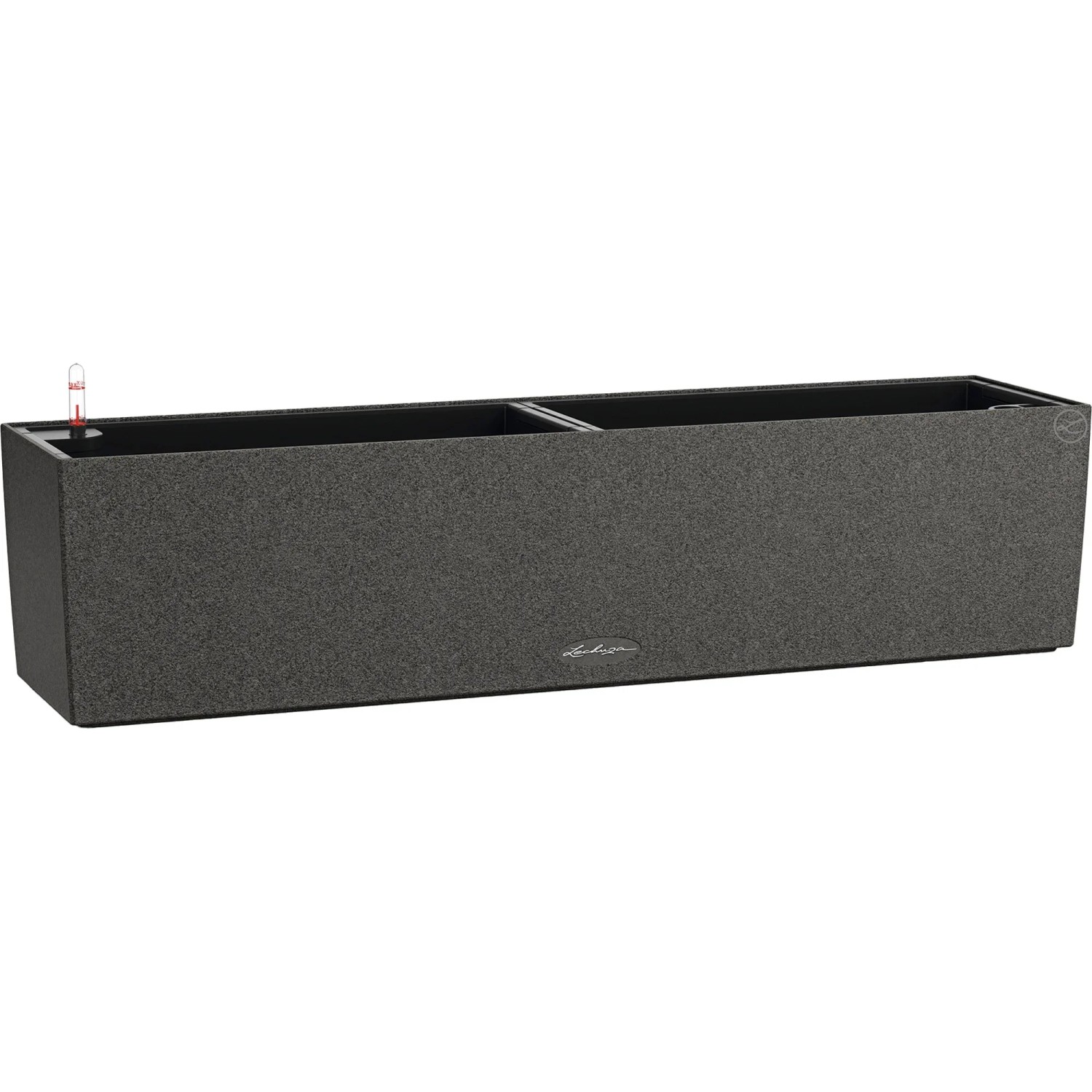 Lechuza Pflanzgef Balconera Stone 80 Graphitschwarz 79 cm x 19 cm kaufen  bei OBI
