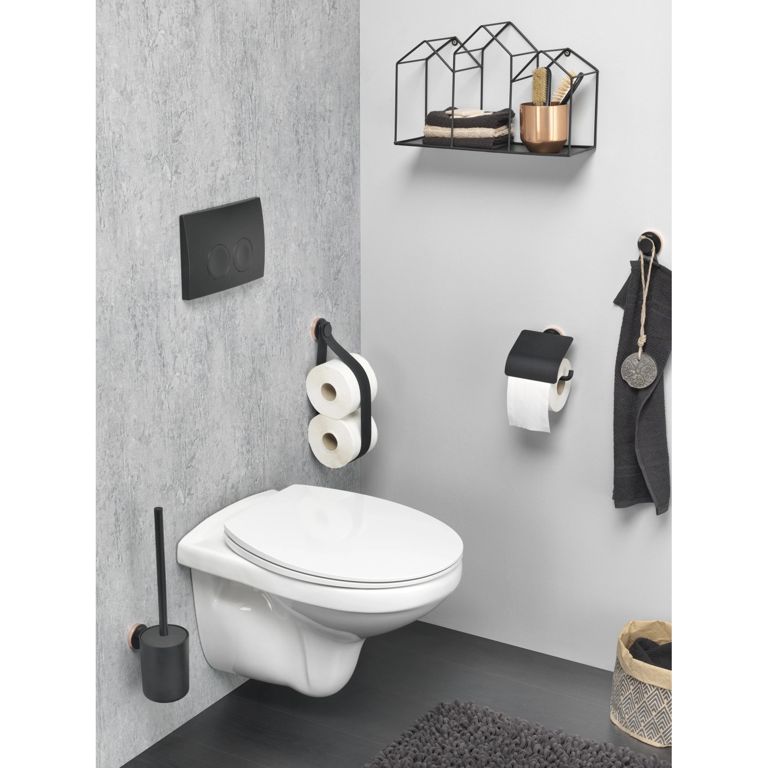 Toilettenpapierhalter Aus Edelstahl – Selbstklebend, Kein Bohren Nötig, Hält Bis 10 Kg, Für Bad & WC
