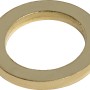 LUX Fitschenring, Ø 15mm, vermessingt, zur Türjustierung, 12 Stück