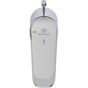 Ideal Standard Ceraflex Waschtischarmatur in Chrom, Aufsicht.