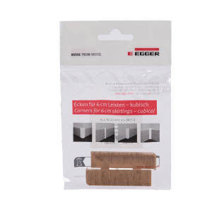 Egger Endstück 6 cm Eiche Rotbraun 2 Stück