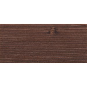 Holzbrett behandelt mit Osmo Dekorwachs Transparent Ebenholz. Holzstruktur sichtbar.