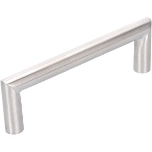 Siro Möbelgriff 2423 H, Edelstahl feingeschliffen, Lochabstand 96 mm.