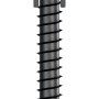 Edelstahl Klammer-Clip Easyfix H für Terrassendielen mit geraden Nuten.