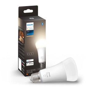 Philips Hue White E27 Leuchtmittel, 1100 lm, mit Verpackung.