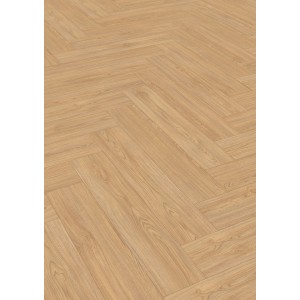Egger NatureSense Laminat in Braun, Fischgrätmuster. Laminatboden im Detail.