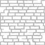 Marabu Art Stencil Schablone Bricks DIN A4 für Wandgestaltung und Bastelarbeiten.