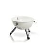 Activa Kugelgrill Mallorca, Ø 30 cm, creme, Holzkohlegrill mit Edelstahlbeinen.