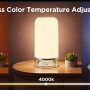 Govee RGBICWW LED-Tischlampe H6022 mit einstellbarer Farbtemperatur in drei Varianten.
