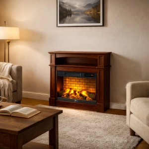 Sannover Elektroofen/-kamin Sifora 2000 W 80,5 x 30 x 81 cm Holz