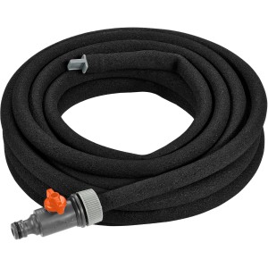 Gardena Perl-Regner, 7,5 m, aufgerollt. Gartenschlauch zur Bewässerung von Pflanzreihen.