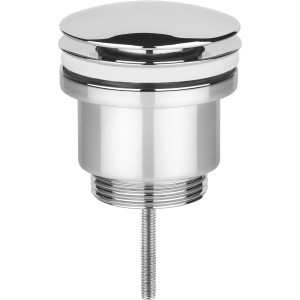 baliv Push-Ventil PV-3410 Chrom für Waschbecken mit Pop-Up Funktion.