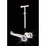 Globber Primo Foldable Lights Tretroller 120/80 mm ABEC 5 3-Rädrig Höhenverstellbar LED-Rollen Kokos Weiß_8