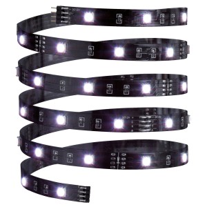 Paulmann YourLED ECO Stripe, 3 m RGB LED-Streifen, selbstklebend für indirekte Beleuchtung.
