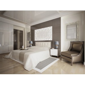 Näve Tischleuchte Sullivan Keramik Ø 20 cm Grau