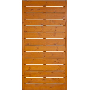 Sichtschutzzaunelement Faro Pinie lackiert 180 cm x 90 cm