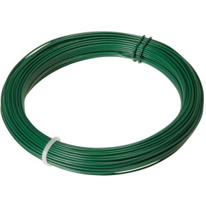 Conacord Eisendraht, Ø 1,2 mm, 25 m, Grün, ideal zum Basteln und Dekorieren.