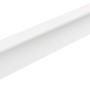 Weißes Winkelprofil 40x20 mm, 147,5 cm lang, für Fenster und Ecken.