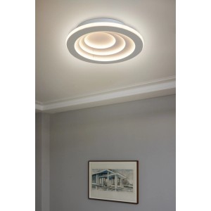 Osram LED-Deckenleuchte Orbis Spiral Smart Matter Weiß Tunable White Ø 50 cm