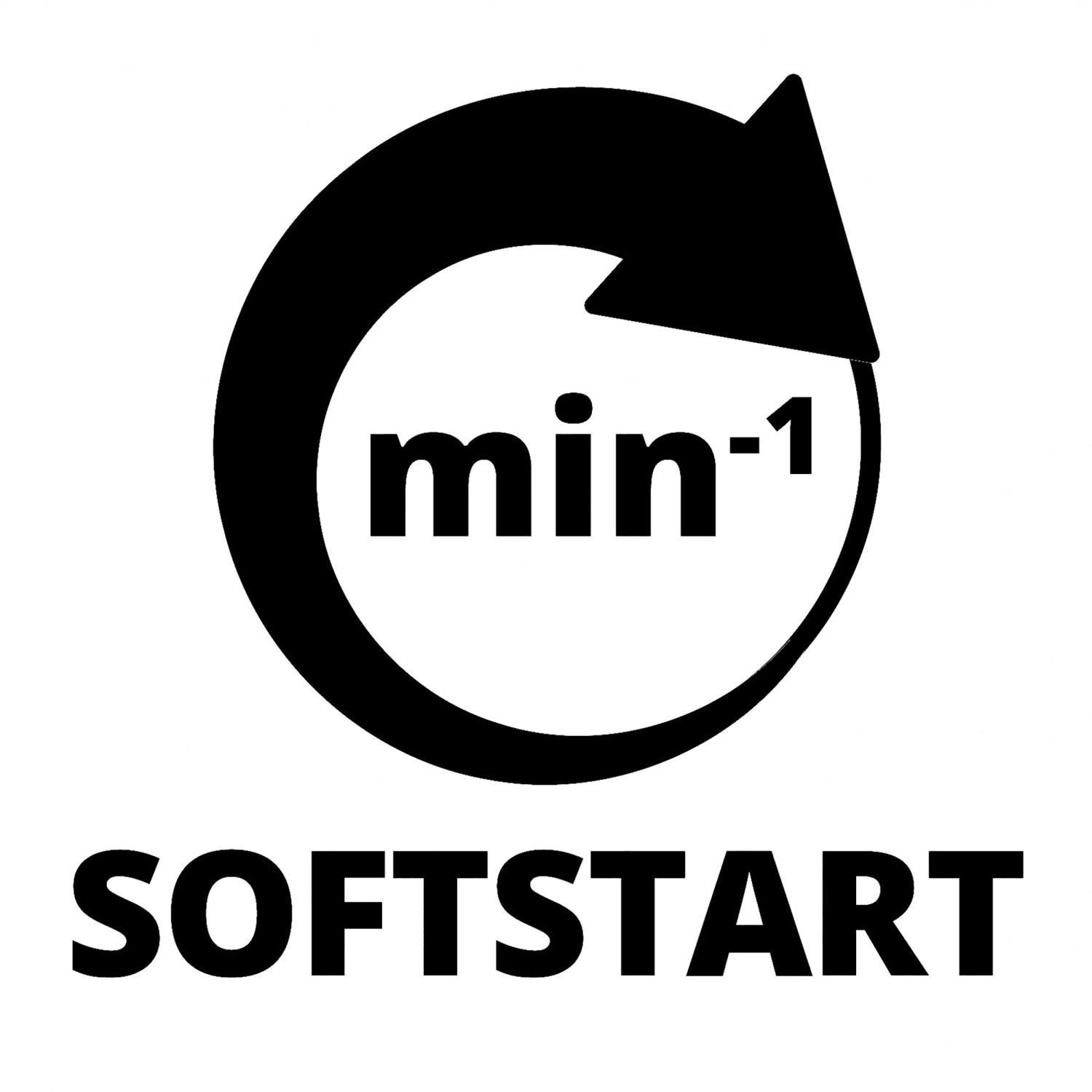Symbol für Softstart-Funktion und Drehzahlregulierung des Einhell Akku-Mörtelrührers.