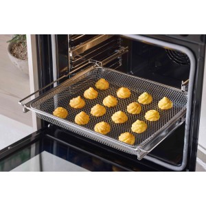 Respekta Einbaubackofen Glas Autark Adrian 71 l Schwarz