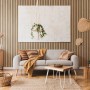Wohnraum mit Grosfillex Wandverkleidung Element 3D Optik Linio Bamboo als Akzentwand.