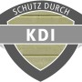 KDI Logo: Kesseldruckimprägnierung schützt das Holz des Karibu Pavillons vor Witterungseinflüssen.