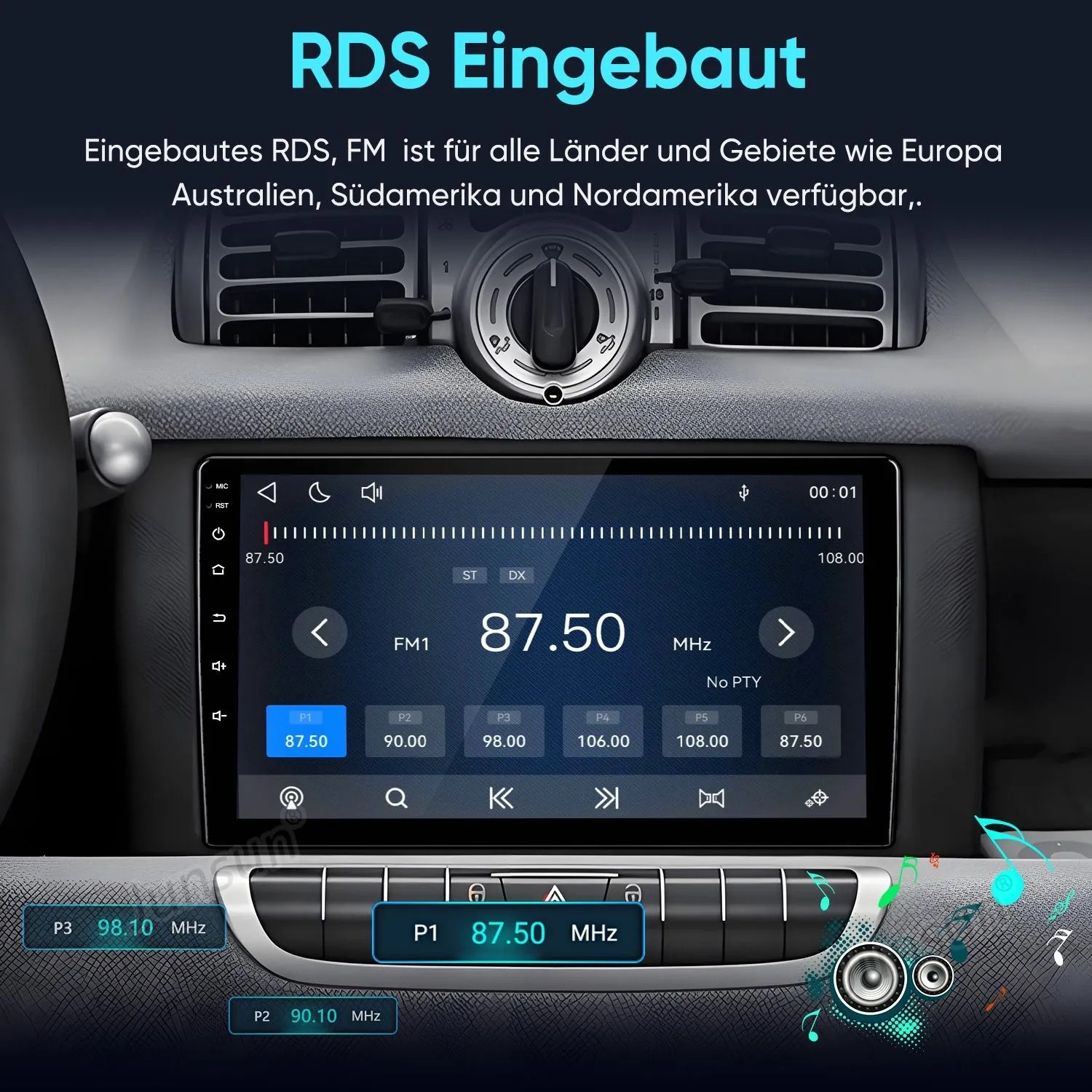 Junsun Autoradio Für Benz Smart Fortwo 2010-2015 Linux_8